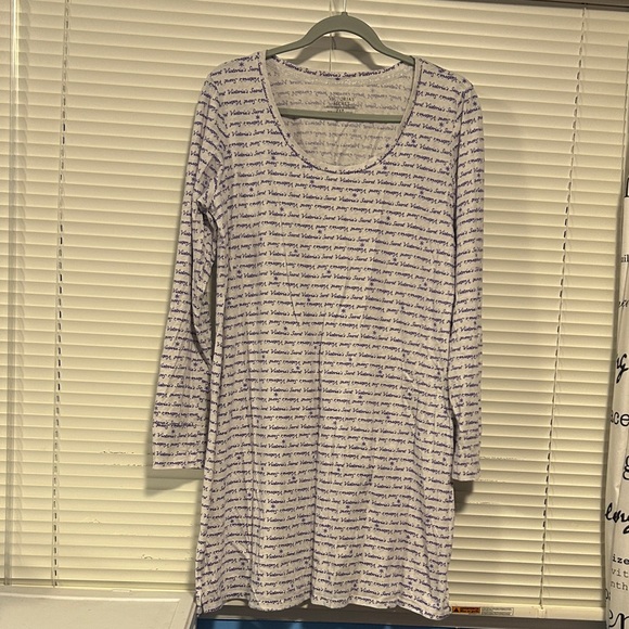 Victoria's Secret Other - Victoria's Secret Logo print lounge sleep shirt nightgown XL